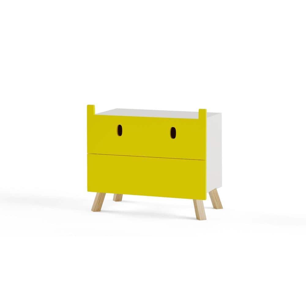 Cousin Hippo Side Table with Chest of Two Drawers