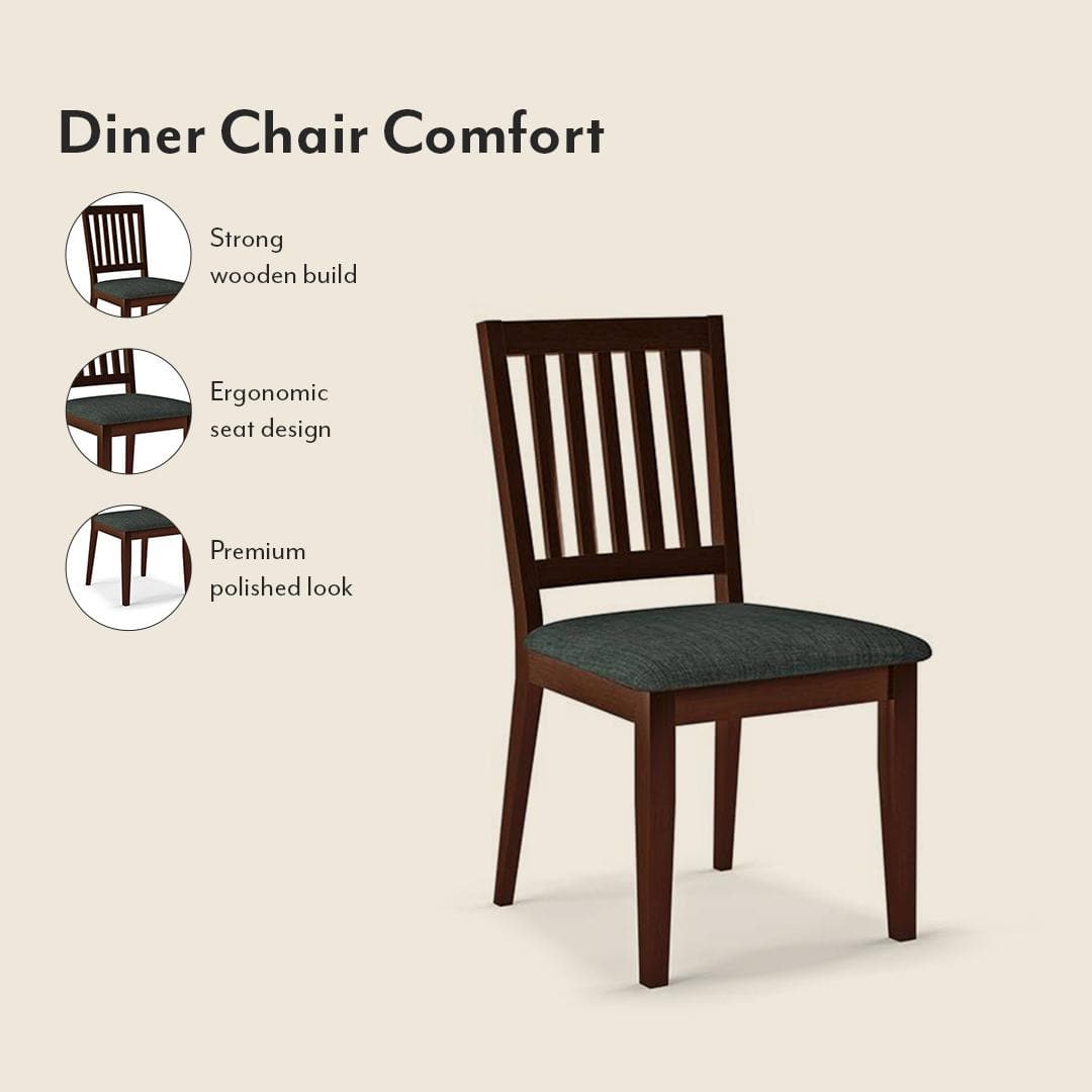 Diner 6 Seater Dining Table Set