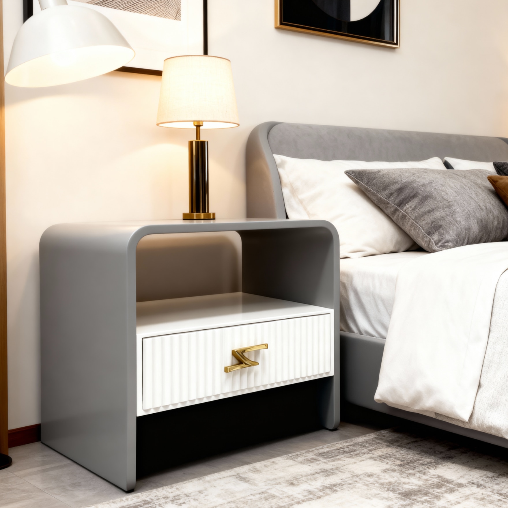 Driftline Bedside Table - Handicrafts Town