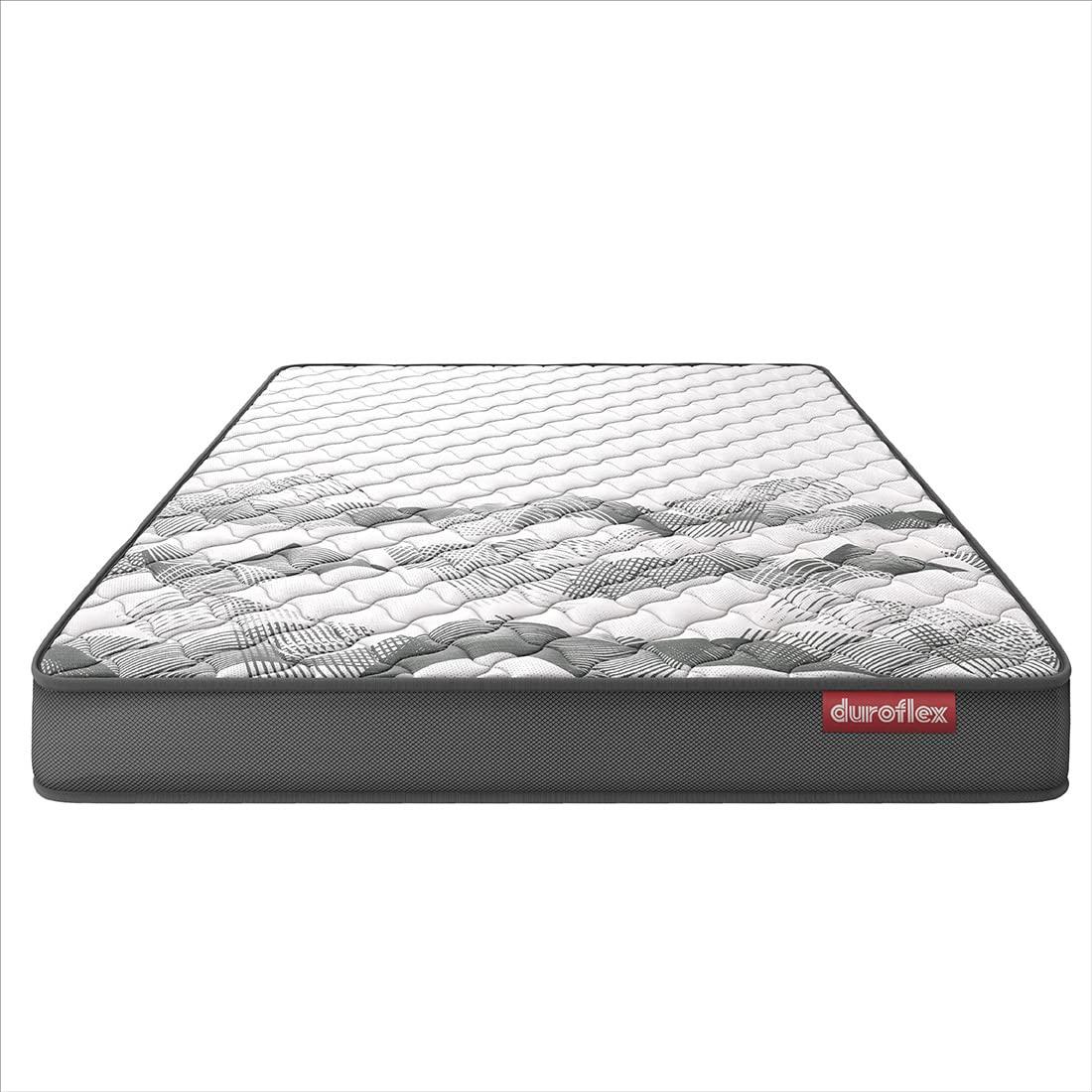 Durobond Pro Dual Side Reversible Coir Mattress, Firm and Medium Firm Comfort Grey