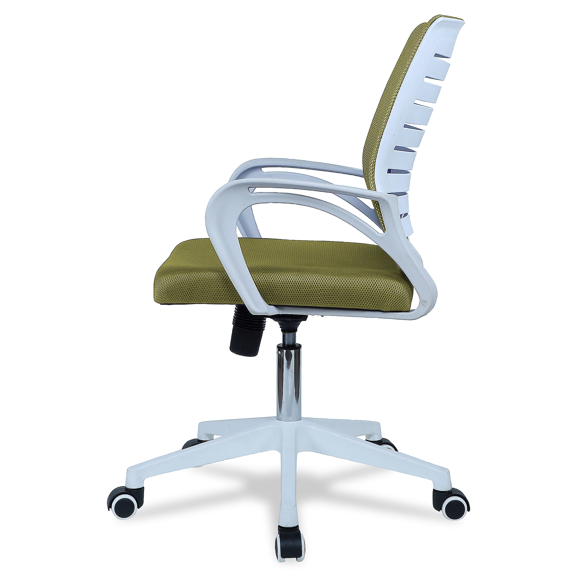 Mmarveal Mid Back Ergonomic Chair in Pearl Green Colour