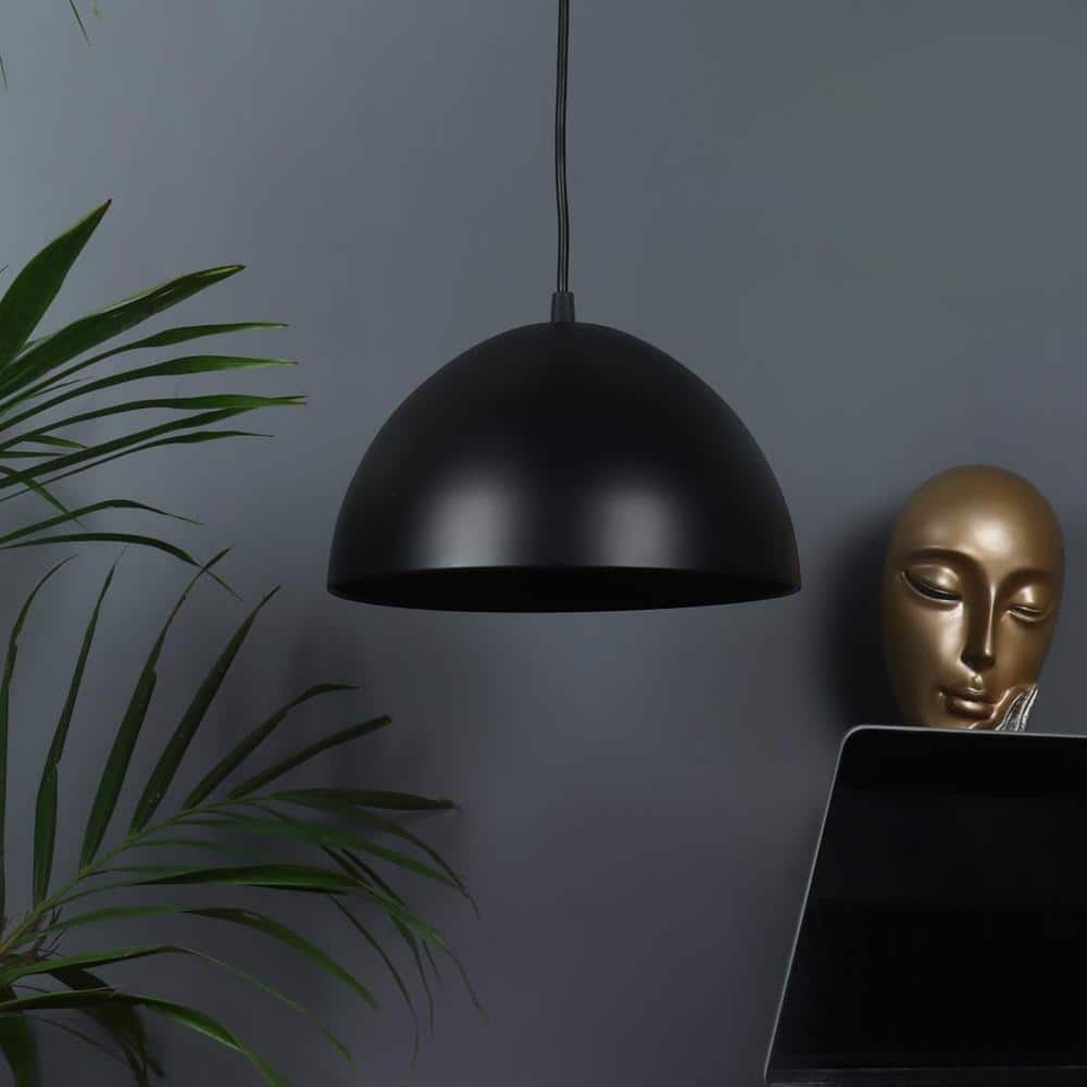 Hallway Black Hanging Light