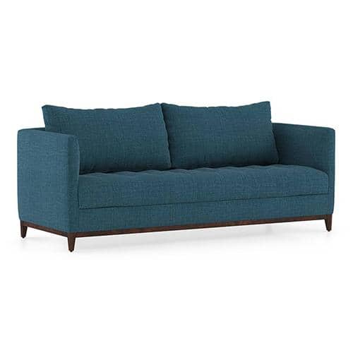Florence Compact Sofa Set (Colour : Colonial Blue , Seater : 3+1+1)