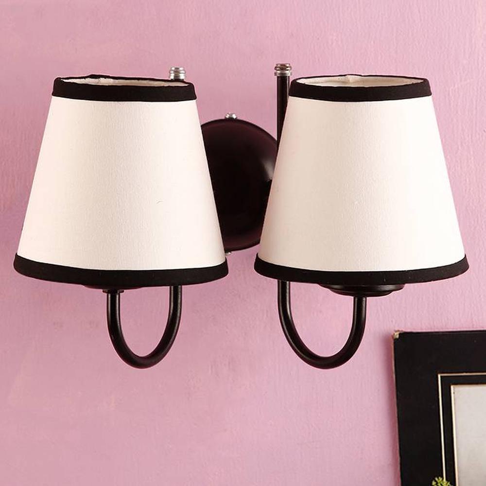 Coney Multicolour Fabric Wall Light