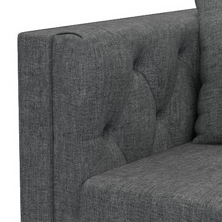 Windsor Sofa Set (Colour : Smoke Grey , Seater : 3+2+1)