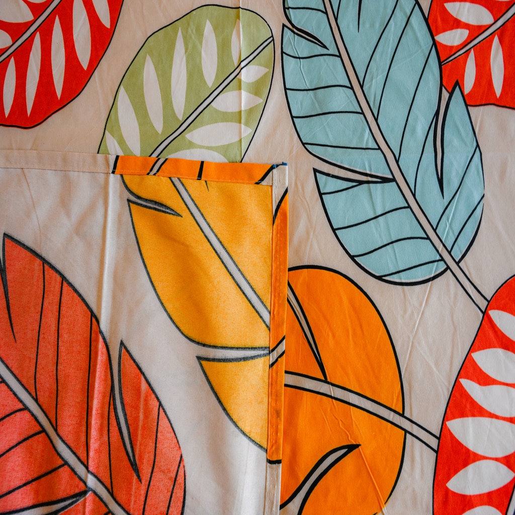 Multicolor Floral 210 TC Mix Cotton Flat Single Bed Size Bedsheet From Threads