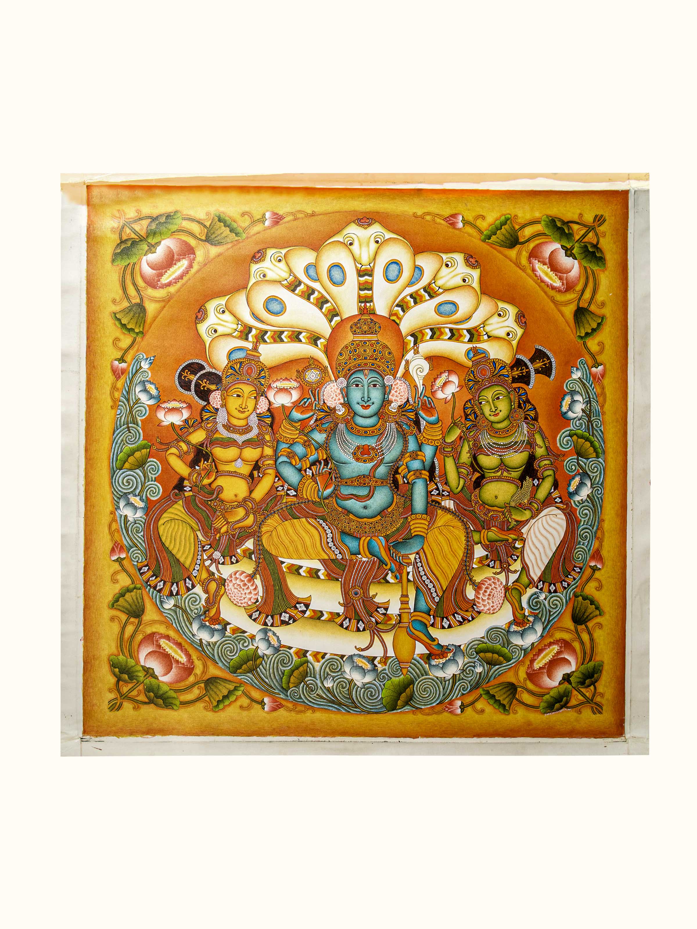 Anantha Padmanabha Kerala Mural Painting