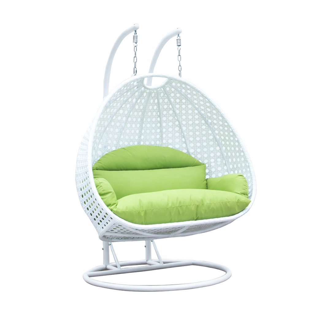 Rory Metal Swing in White Color - with Stand - Carrybird