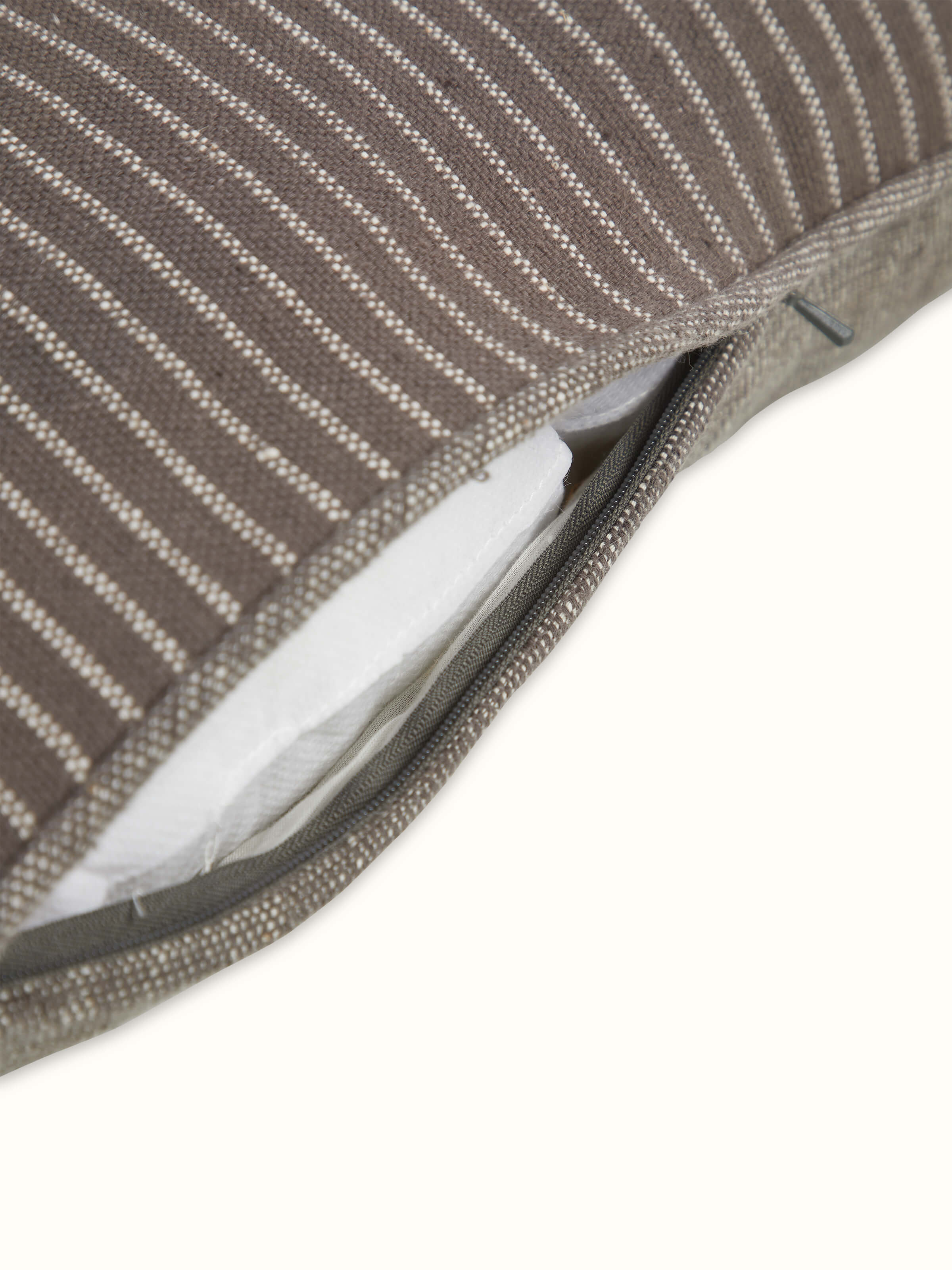 Anek Coffee Cotton Bhujodi Handloom Cushion Cover