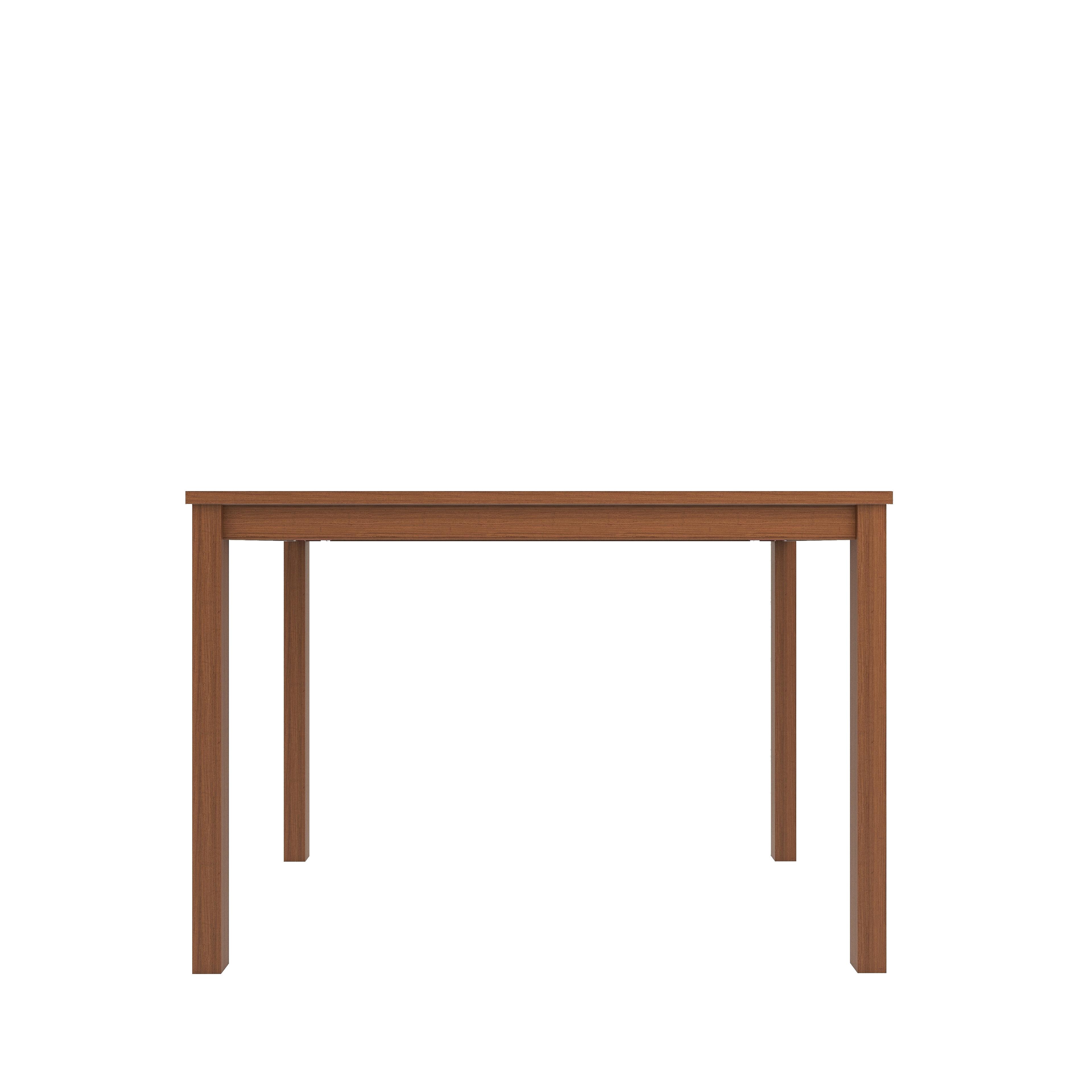 Seattle Starter Dining Set 1+4 (Rubberwood, Antique Oak Finish)