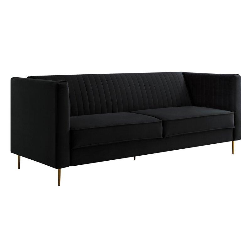 Vespa Fabric Sofa - Black