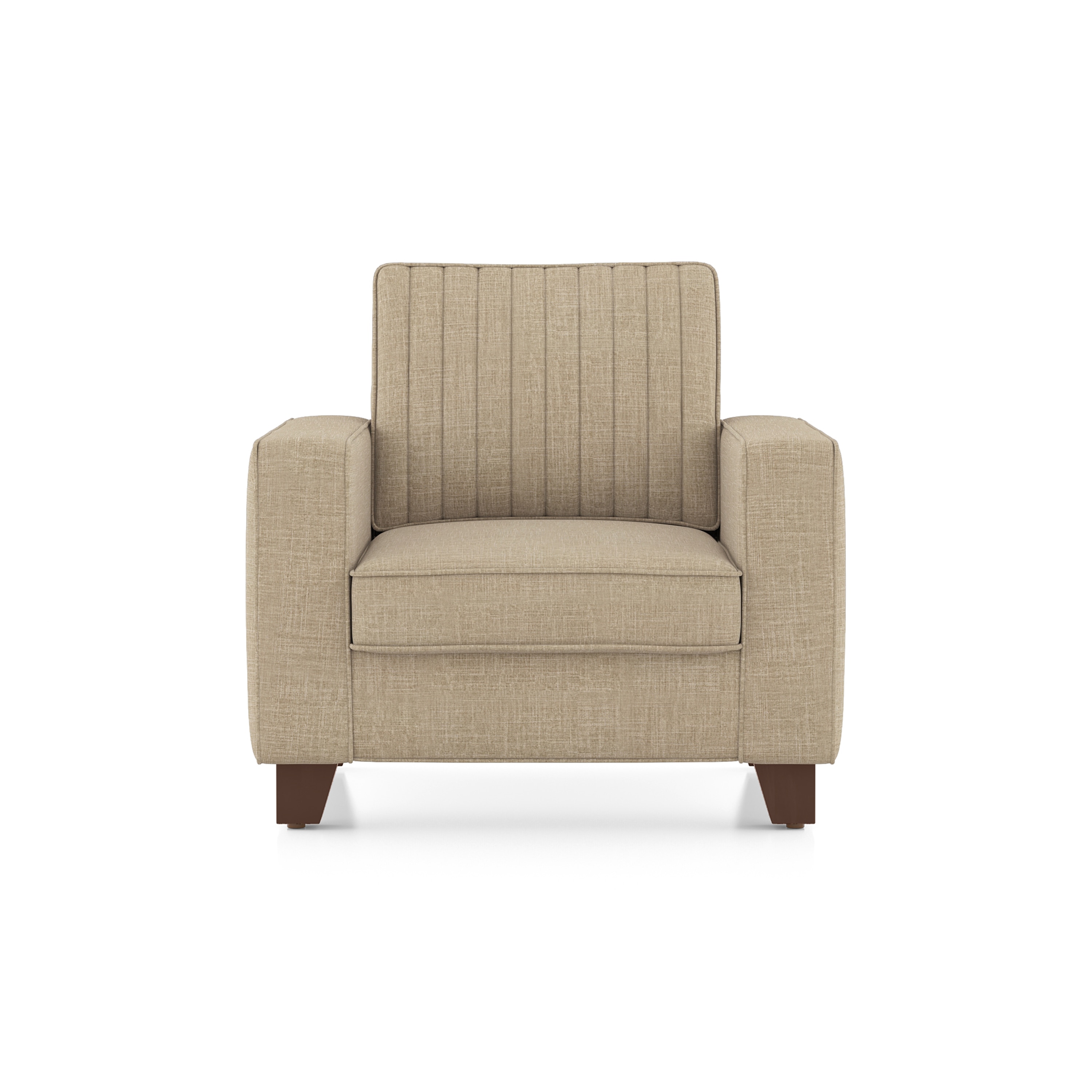 Apollo Neo Sofa (Colour: Sandshell Beige, Seating Capacity: 1 Seater, Back Type: Regular, Cushion: Soft)