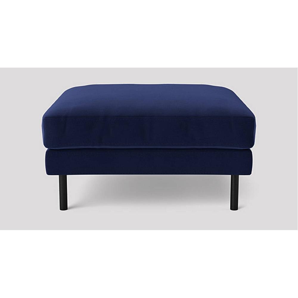 Munich Ottoman Color in Navy Blue