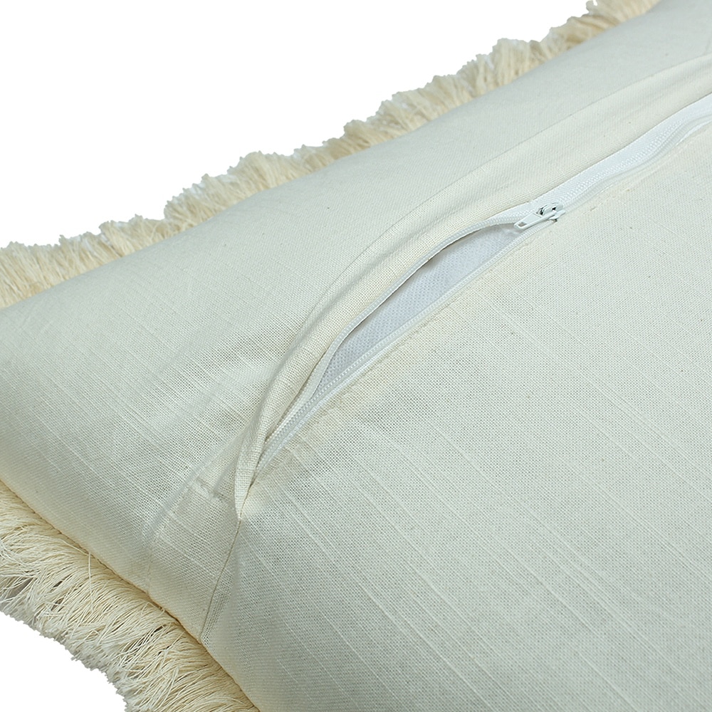 Classic Texture Set Of 2 Cushion Cover With Rust Colour