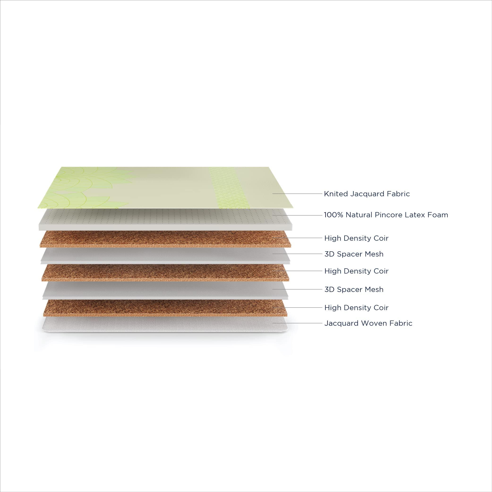 Tatva - Organic Cotton Fabric Latex Mattress