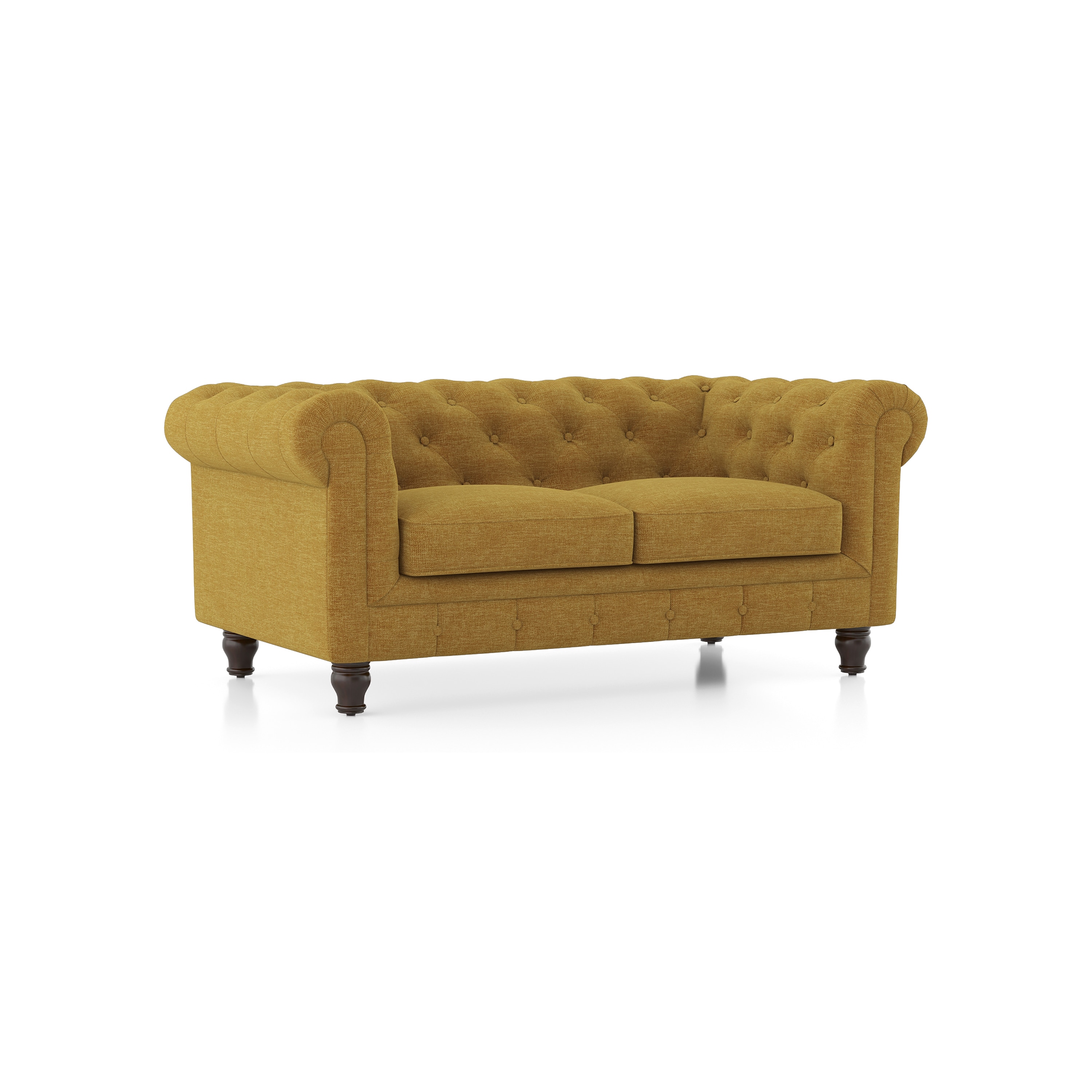 Winchester Sofa Set (Colour: Ochre, Seater:4+ 2+1+1)