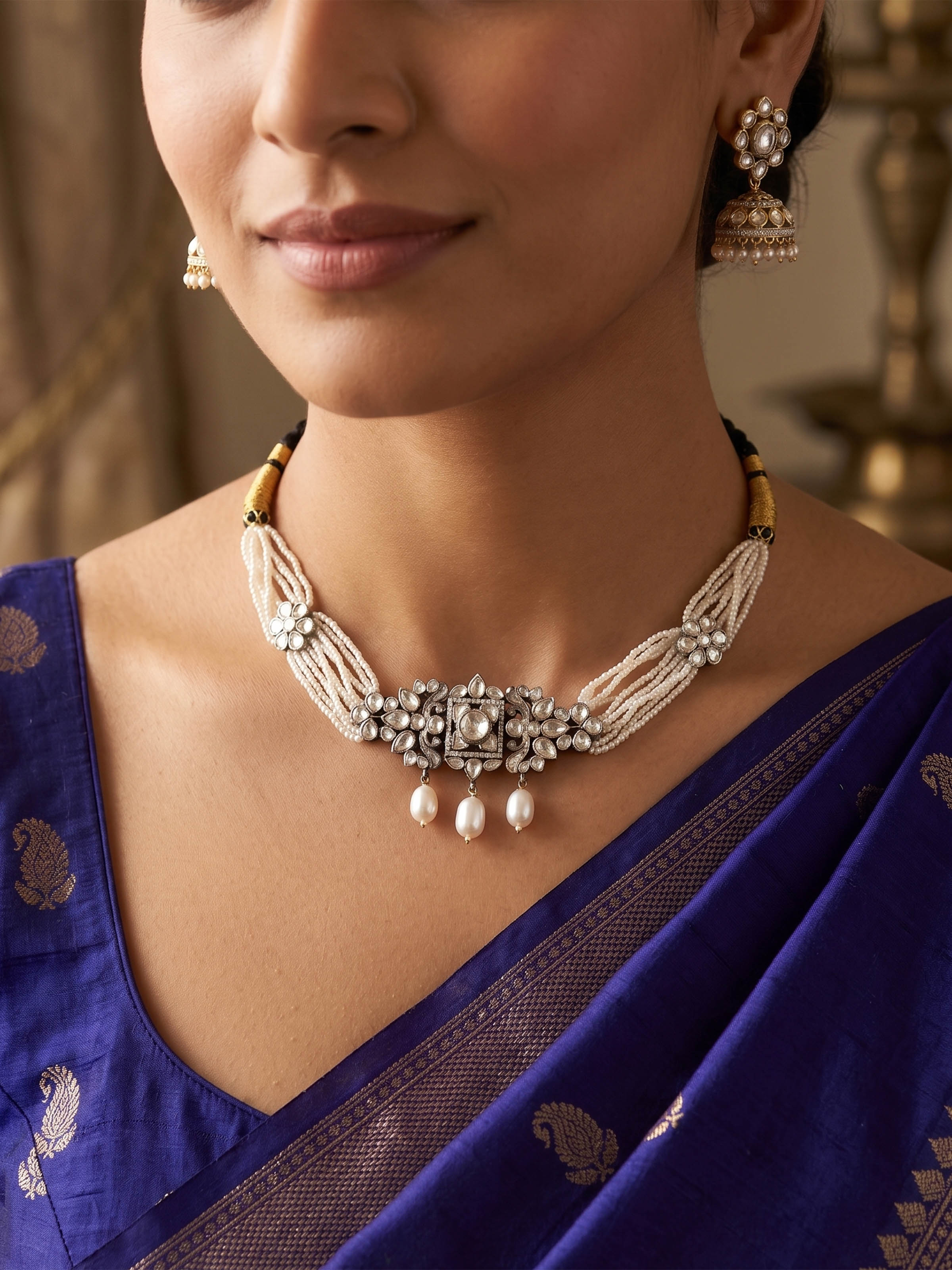 Silver Smithing Choker by Swadesh