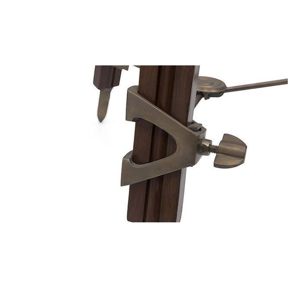 Endeavour Tripod Floor Lamp Finish Antique brass