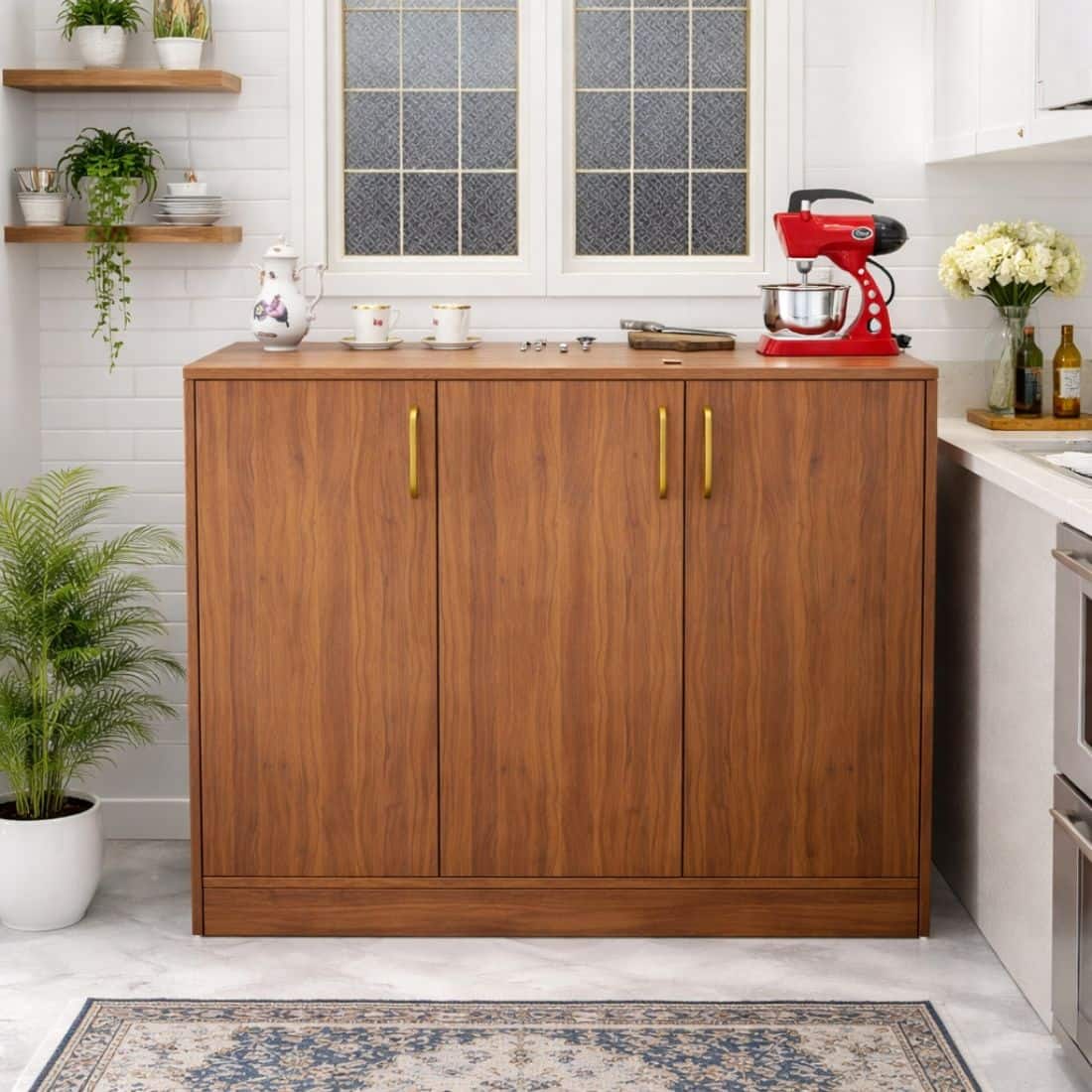 Spydercraft Accent Modern Cabinet in Noce Lyon Finish - Spydercraft