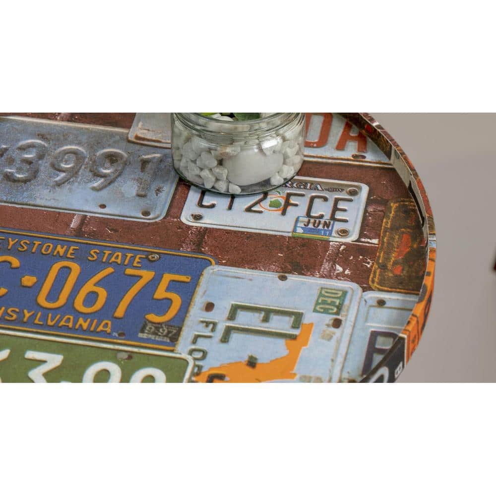 Muddy Miles Round Nesting Tables with Wooden Legs, Side Tables, Wooden Tables, Living Room Decor by A Tiny Mistake