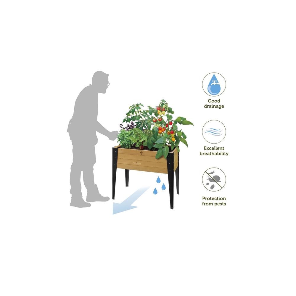 VegTrug Raised Bed with Metal Legs