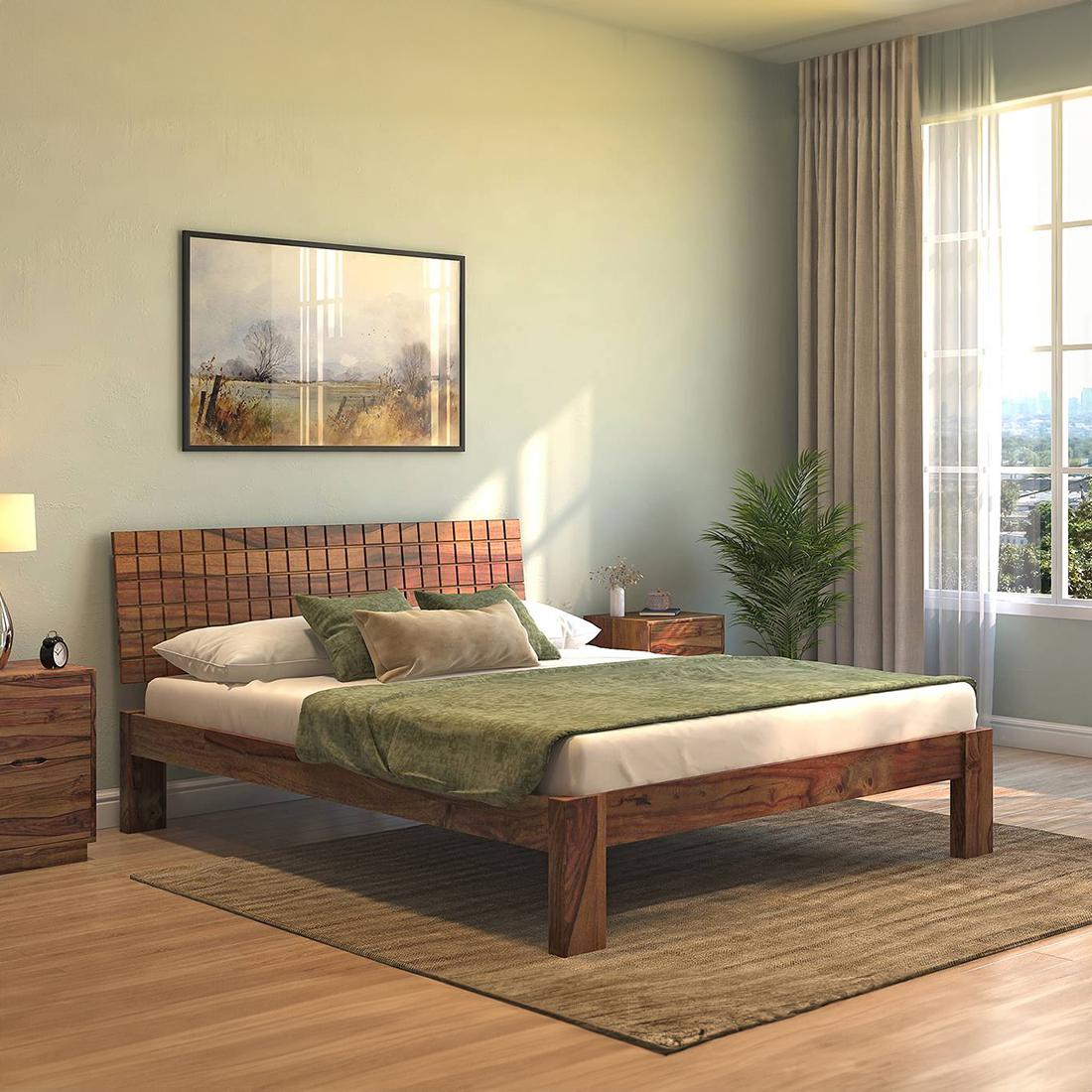 Valencia Bed (Solid Wood)