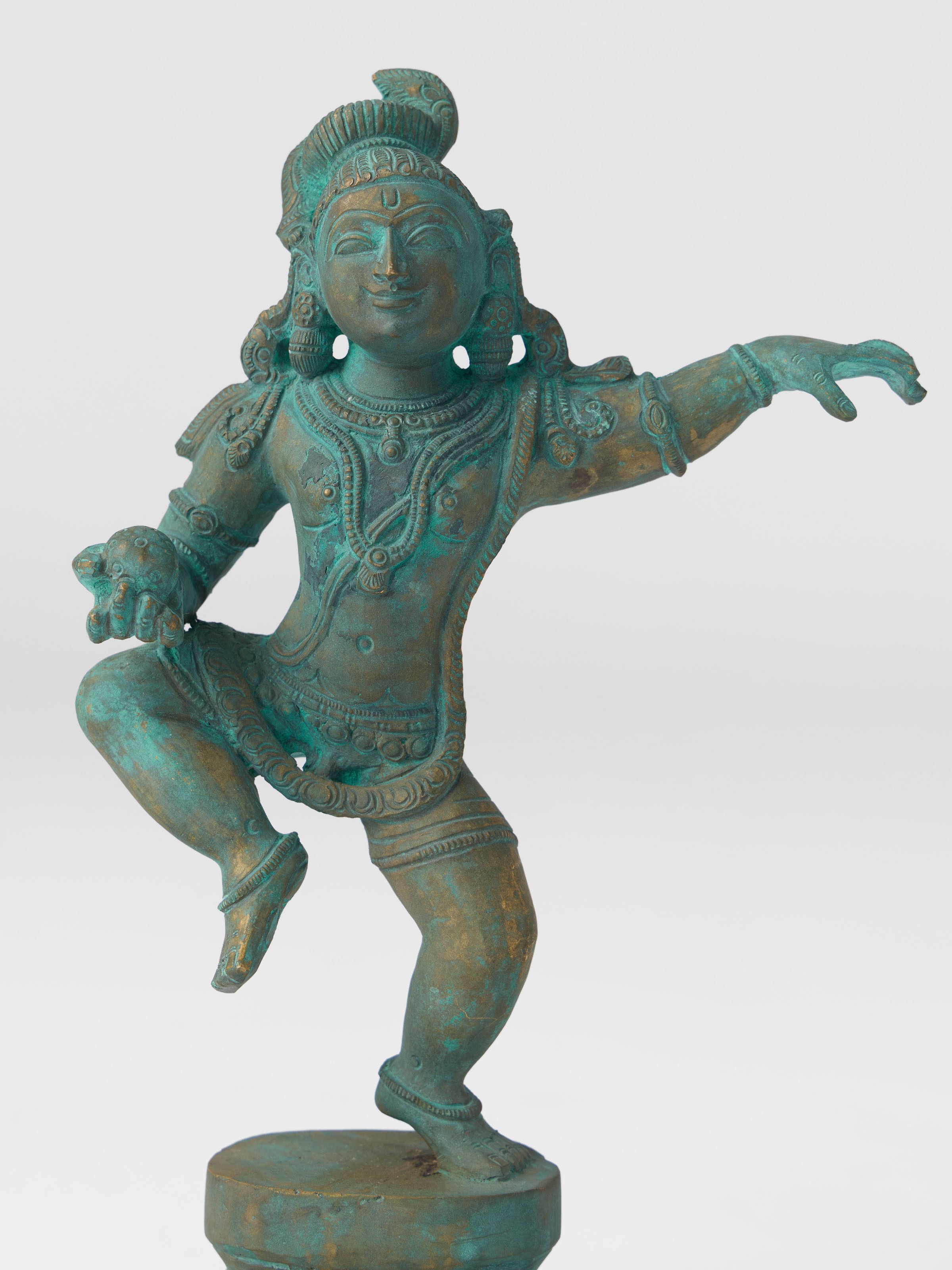 Bronze Cast Butter Krishna Idol