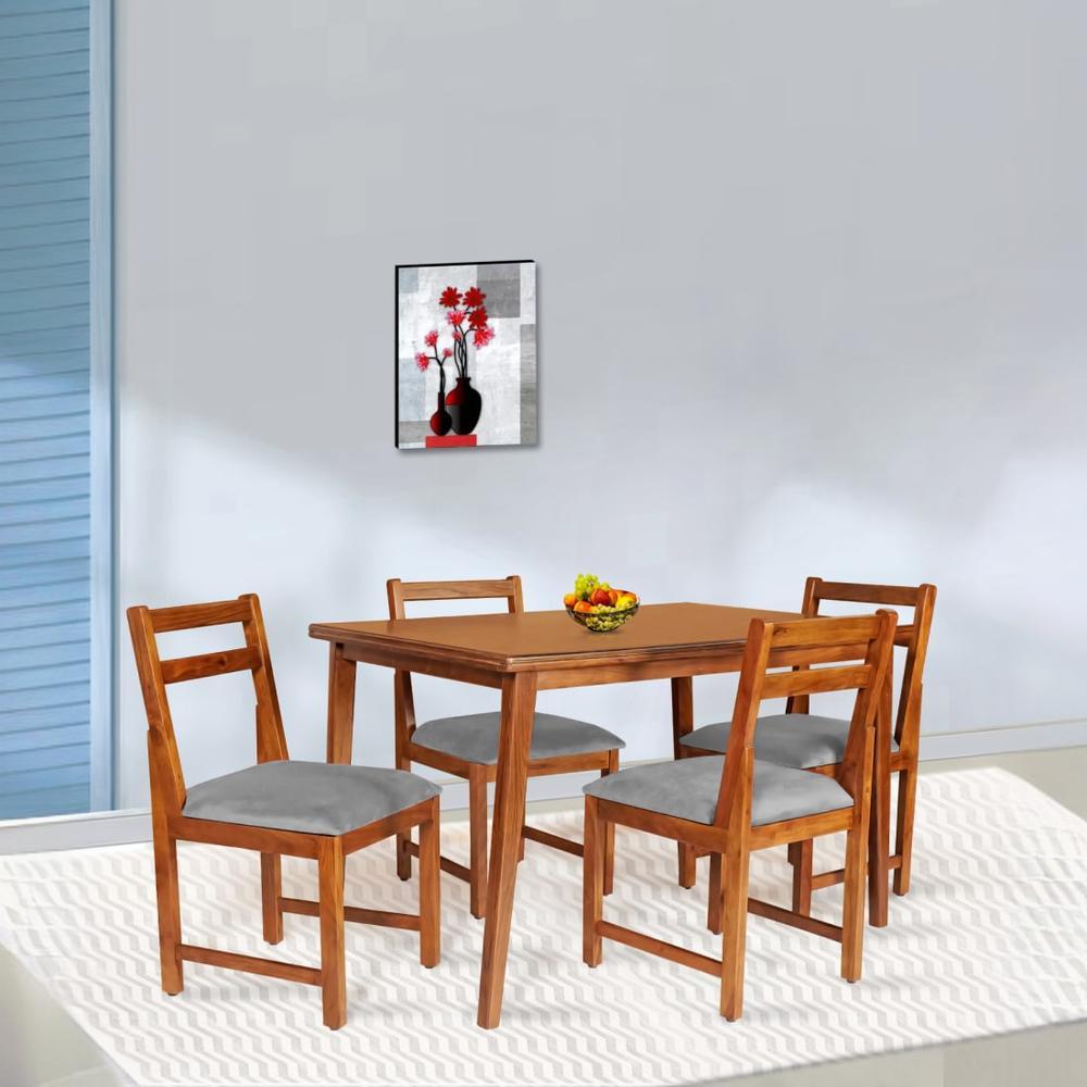 atar solid wood  4 seater Dining table in  Provincial Teak