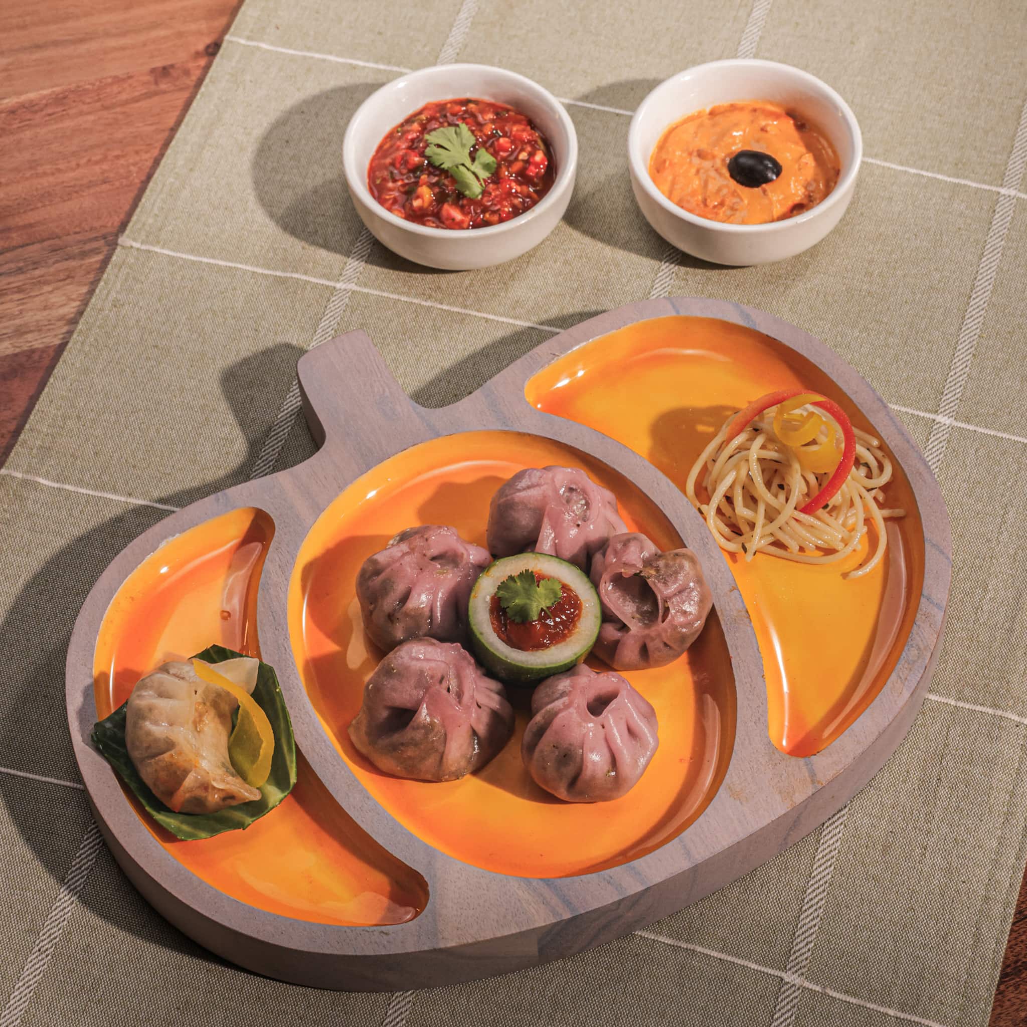 Ireka Home Pump It Up Serving Platter – Pumpkin Shape - Ireka Homes