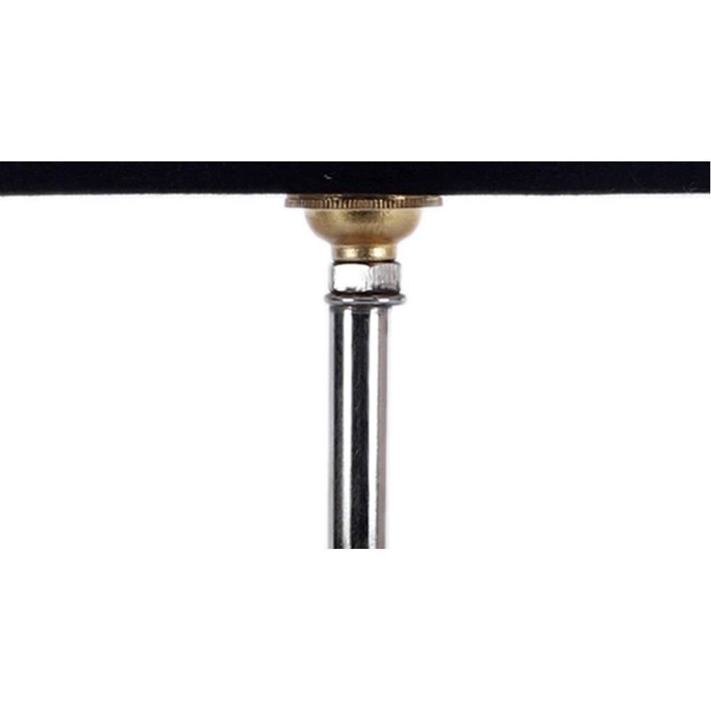 Edna Multicolour Fabric Shade Table Lamp with Natural Wooden Base