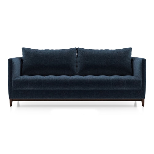 Florence Compact Sofa Set (Colour: Cobalt Blue, Seater: 3+2+1)
