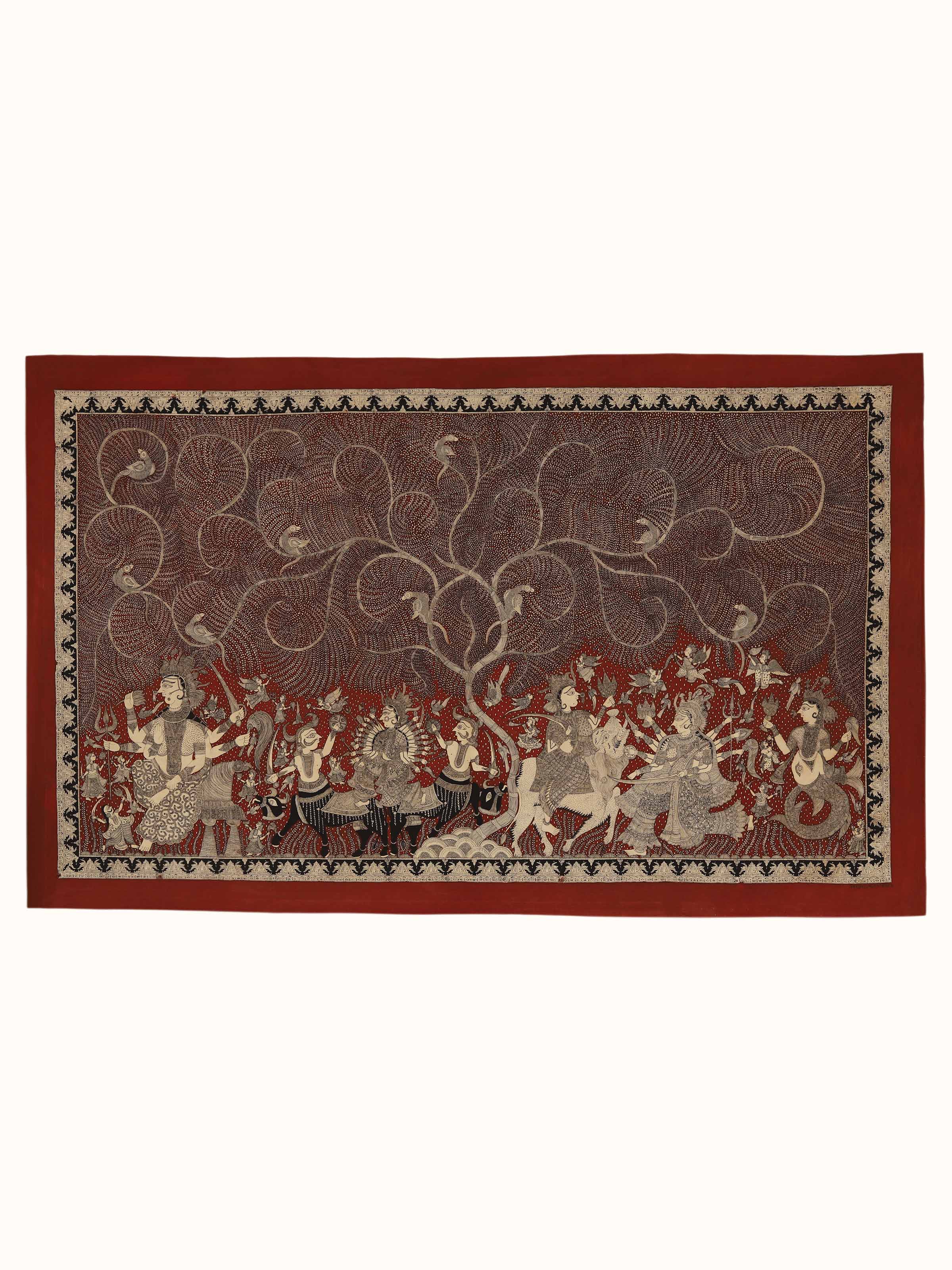 Tribal Goddesses Mata Ni Pachedi Painting