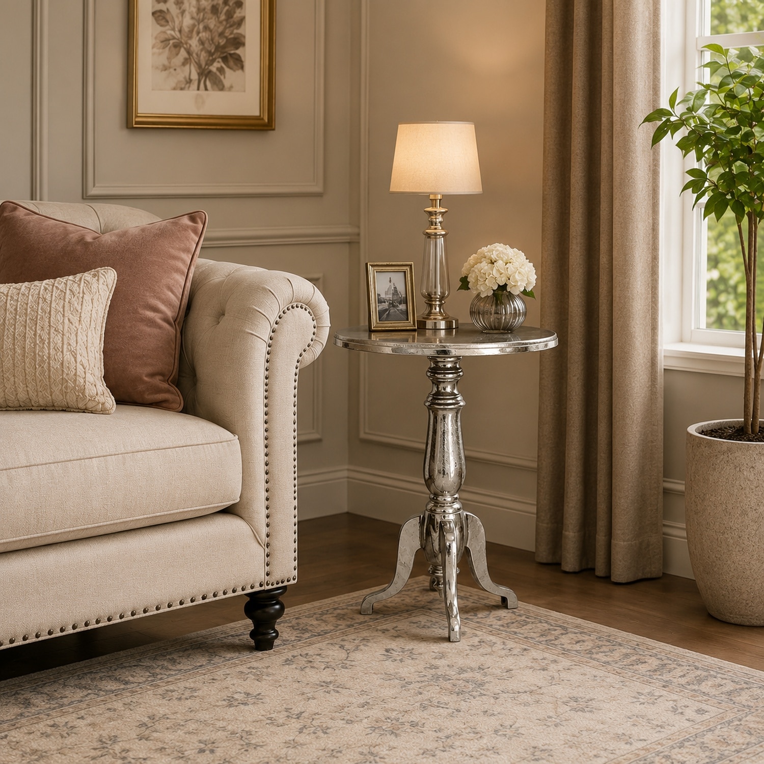 Joni SIDE TABLE LARGE HEIGHT - Pristine Interiors
