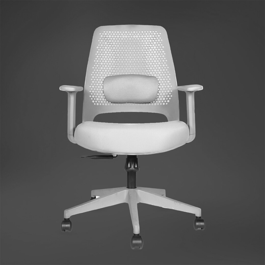 Celesta Mid Back Mesh Office Chair in Grey Color