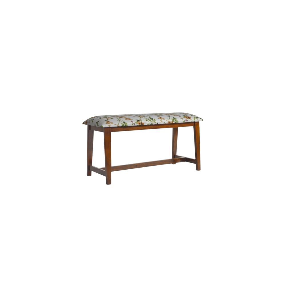 Euthenia Solid Wood Bench In Provincial Teak Finish