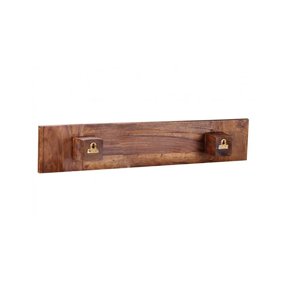 WOODENMOOD Rectangular Wall Rack