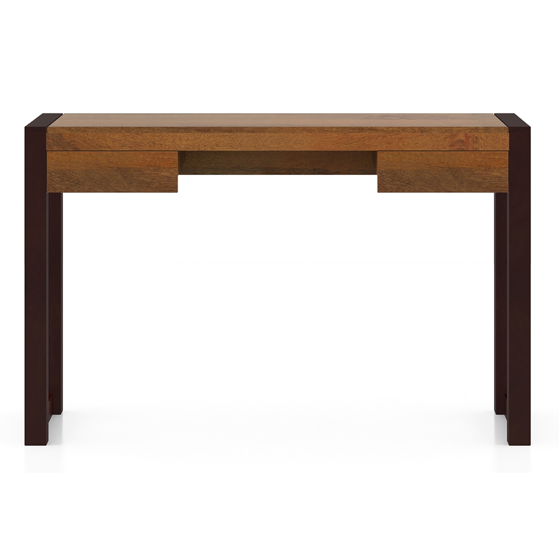Austen Compact Desk in Two Tone Finish