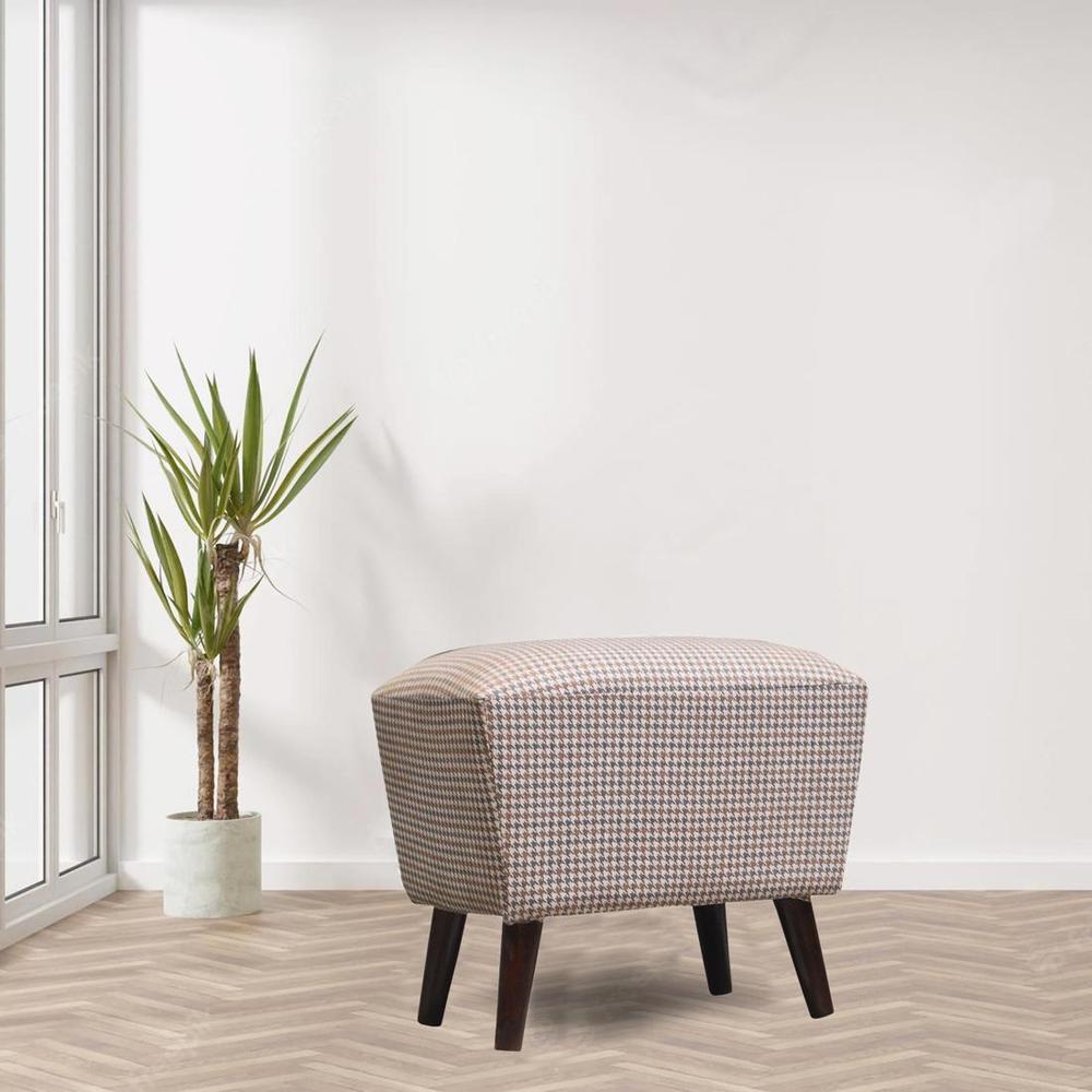 Classic Plush Puff (Brown & Gray)