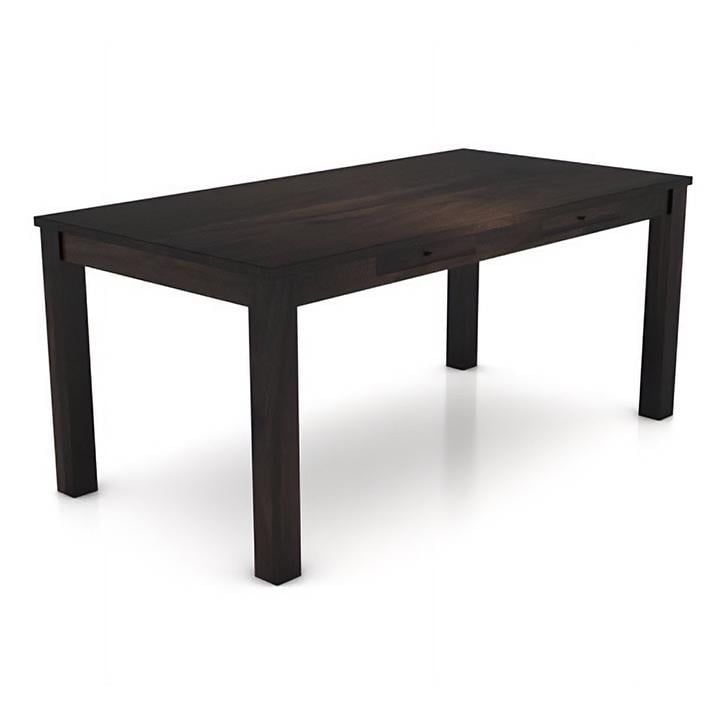 Arabia Xl Storage- Oribi 6 Seater Dining Table Set (Colour- Wheat Brown , Finish- Mahogany)