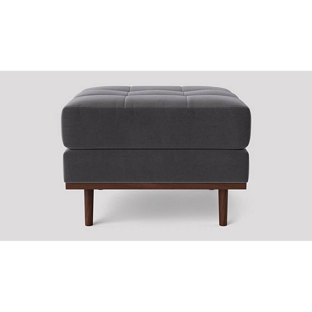 Berlo Ottoman Color in Dark Grey