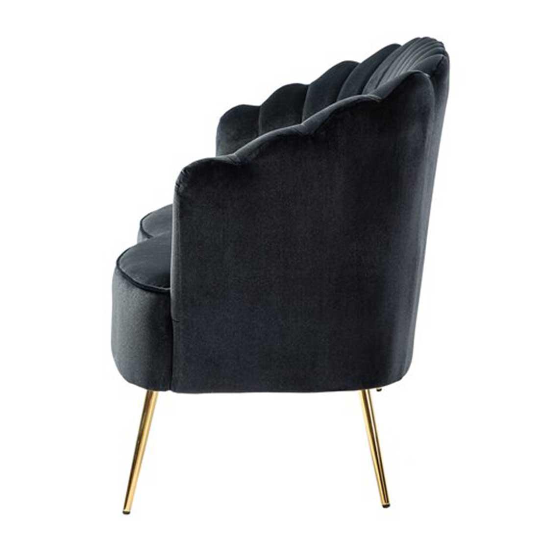 Ukraine Fabric Sofa (Black)