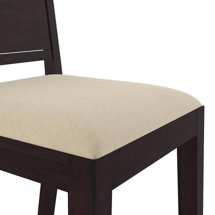 Arabia Xl Storage- Oribi 6 Seater Dining Table Set (Colour- Wheat Brown , Finish- Mahogany)