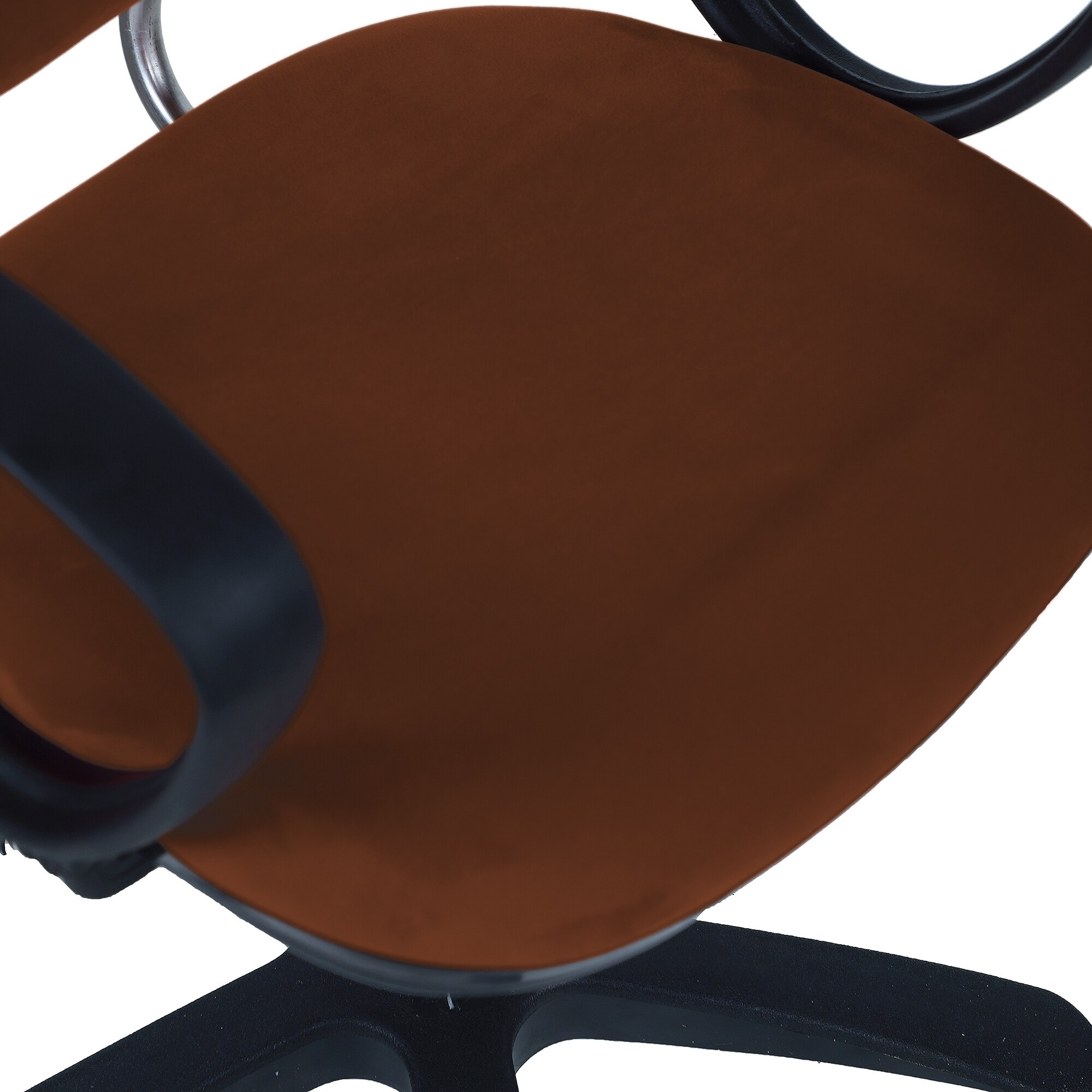 Doriona Low Back Ergonomic Chair in Brown Colour
