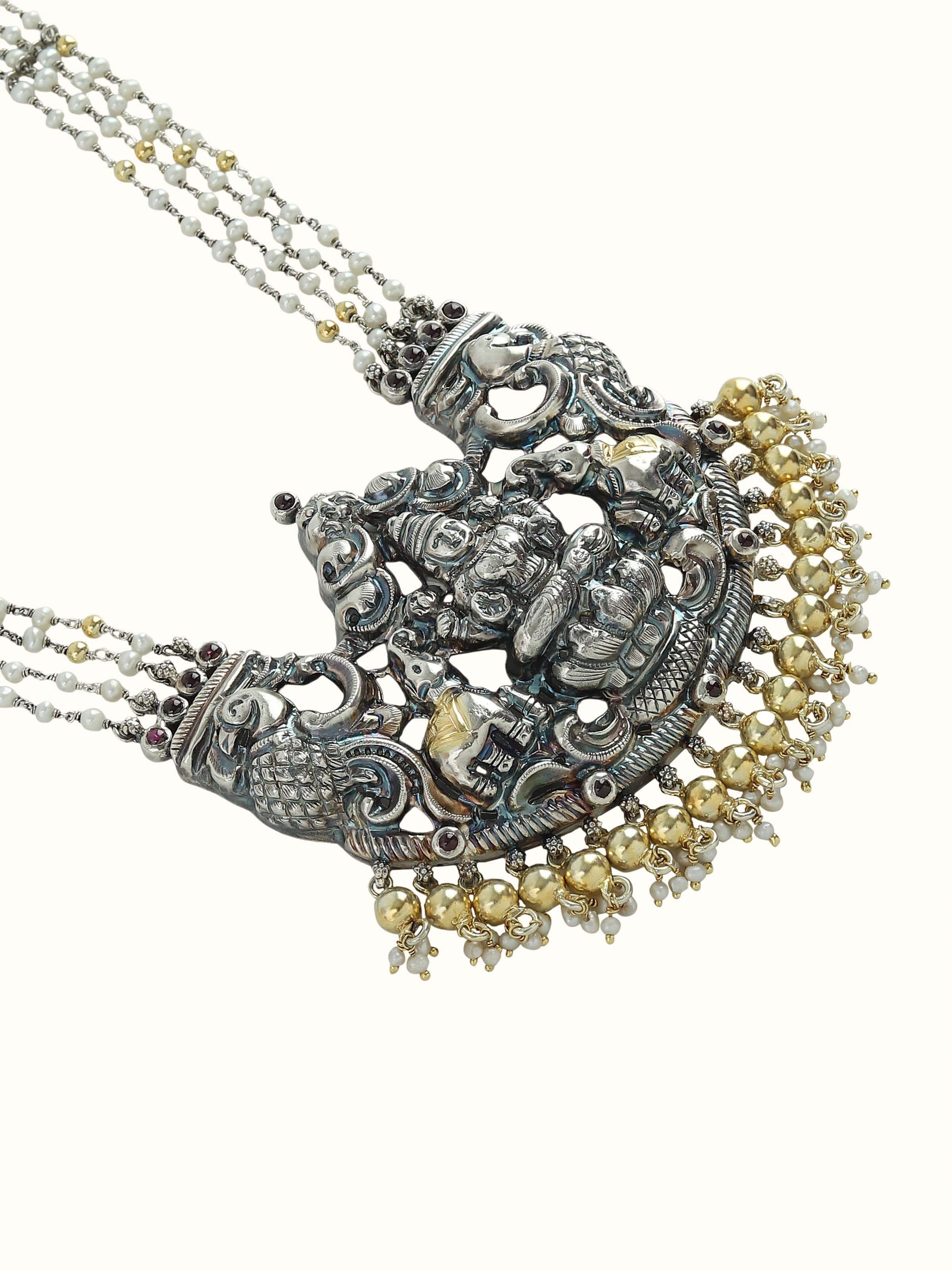Nakash Silver Collar Necklace