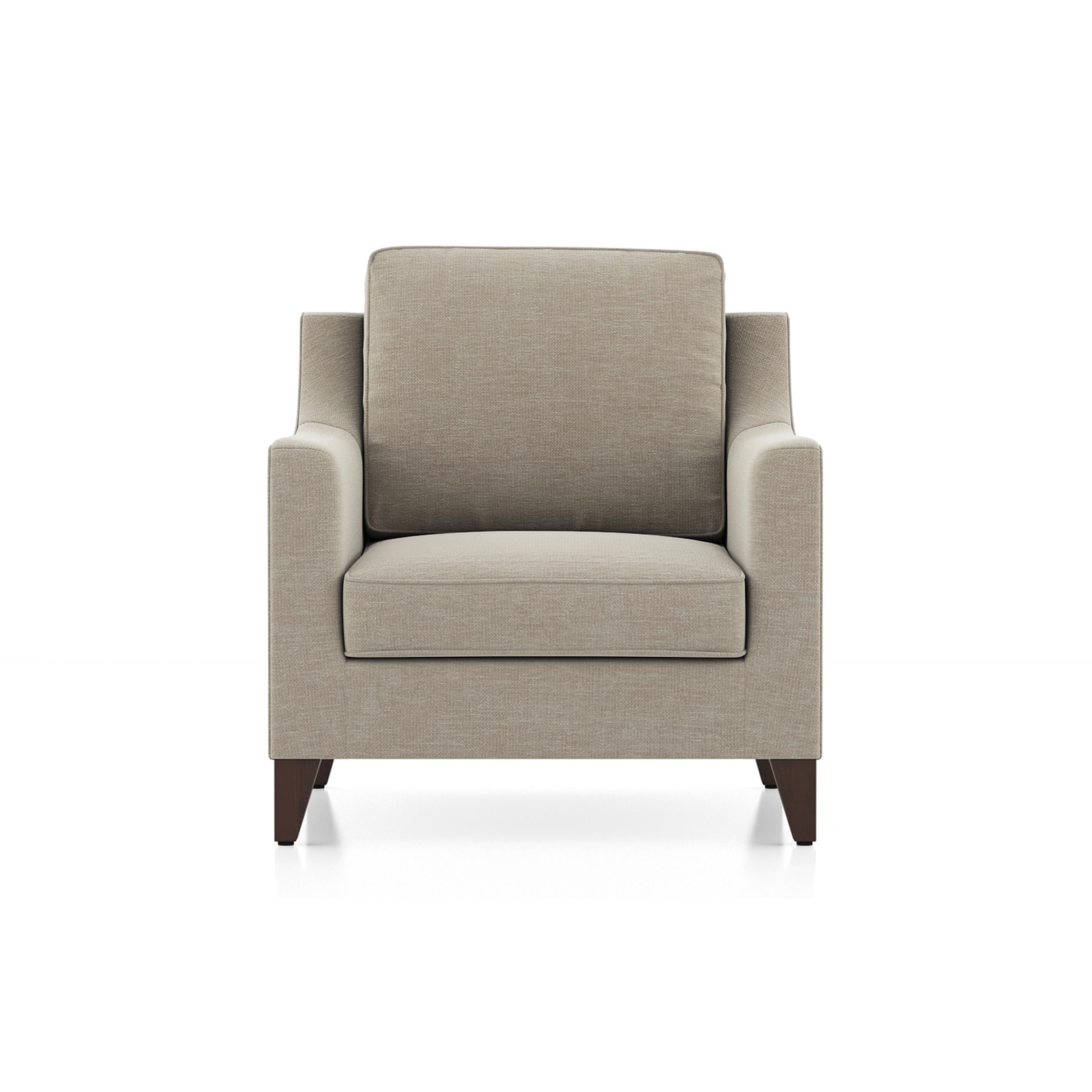 Abbey Sofa (Colour : Oyster Beige, Cushion : Soft, Seating Capacity : 1 Seater)