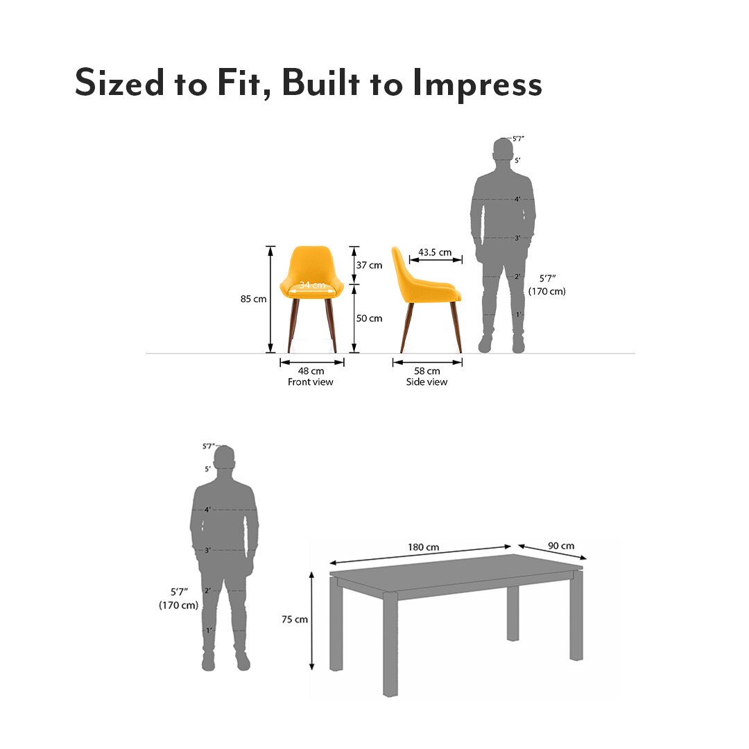 Atlas Solid Wood 6 Seater Dining Table With Rickman Lounge Chairs