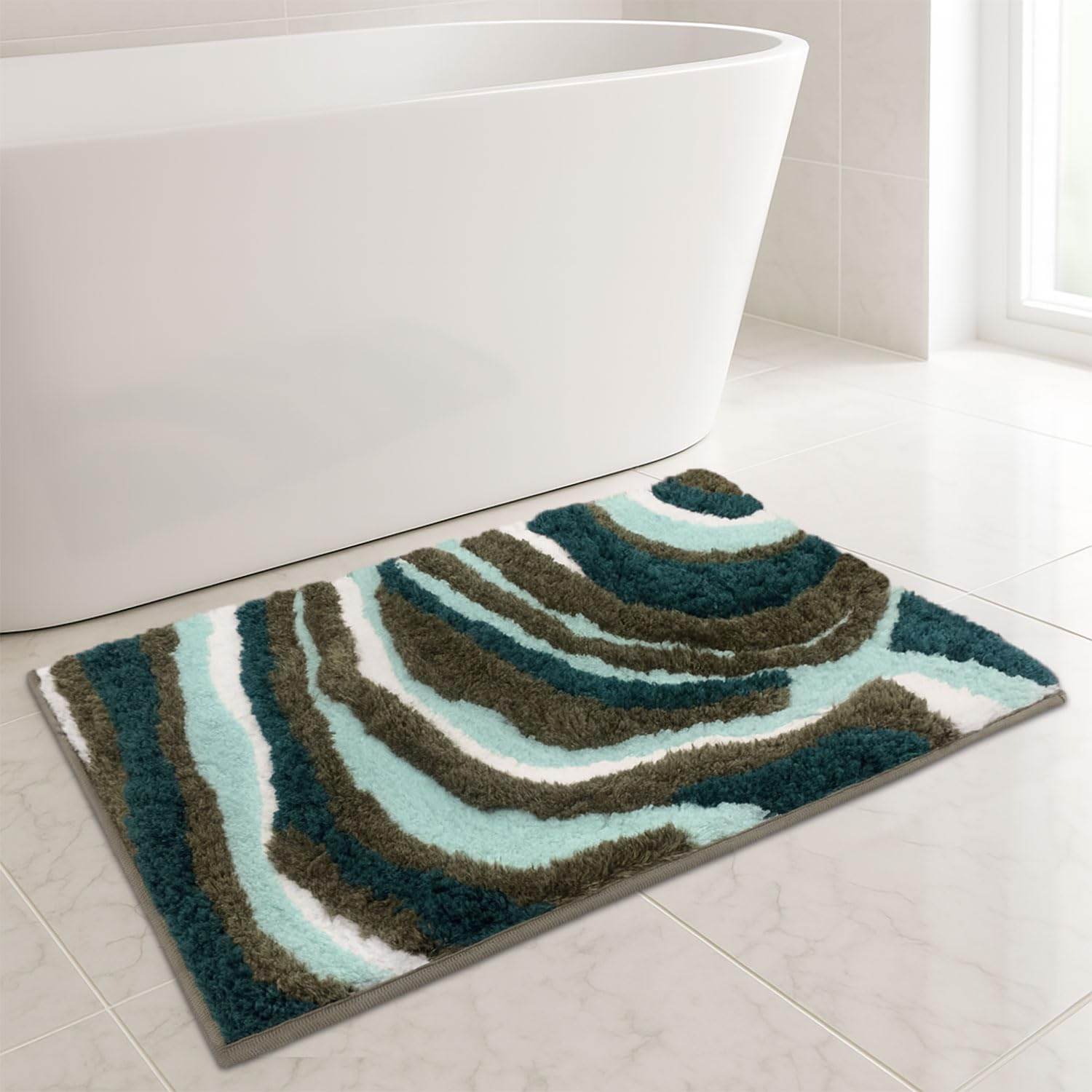 Luxe Home Super Soft Canada MultiWaves mat (40x60 cm) - Pack of 1