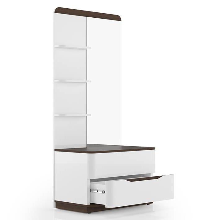 Baltoro Engineered Wood Dressing Table in White Finish
