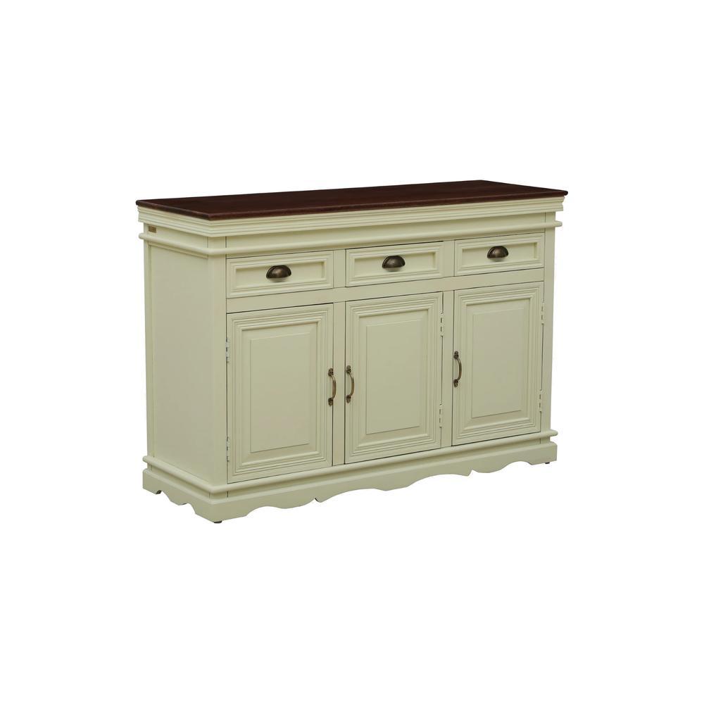 SolidWood Sideboard In Tulip Finish