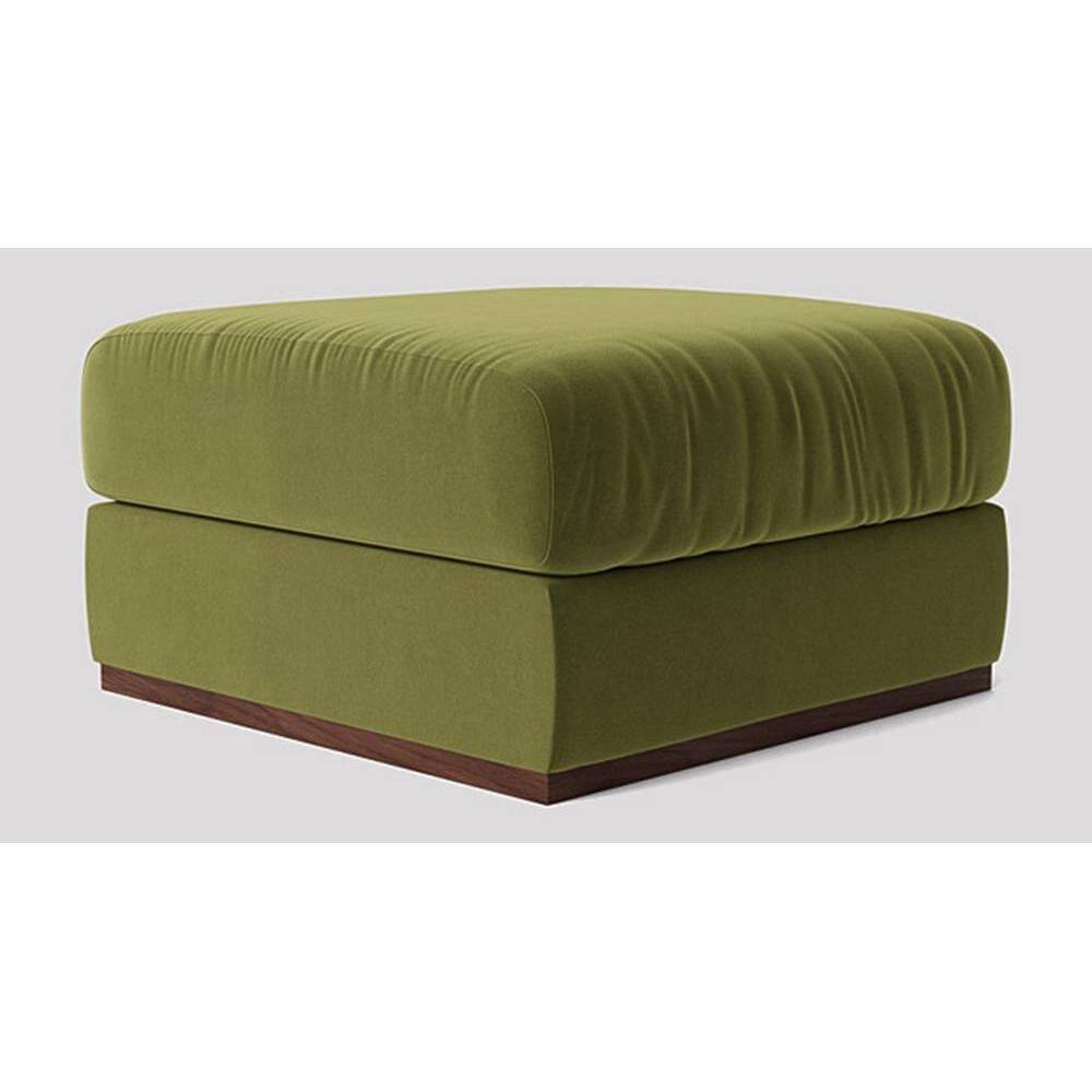 Royse Ottoman Color in Mint Green